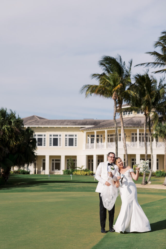 bride groom florida wedding